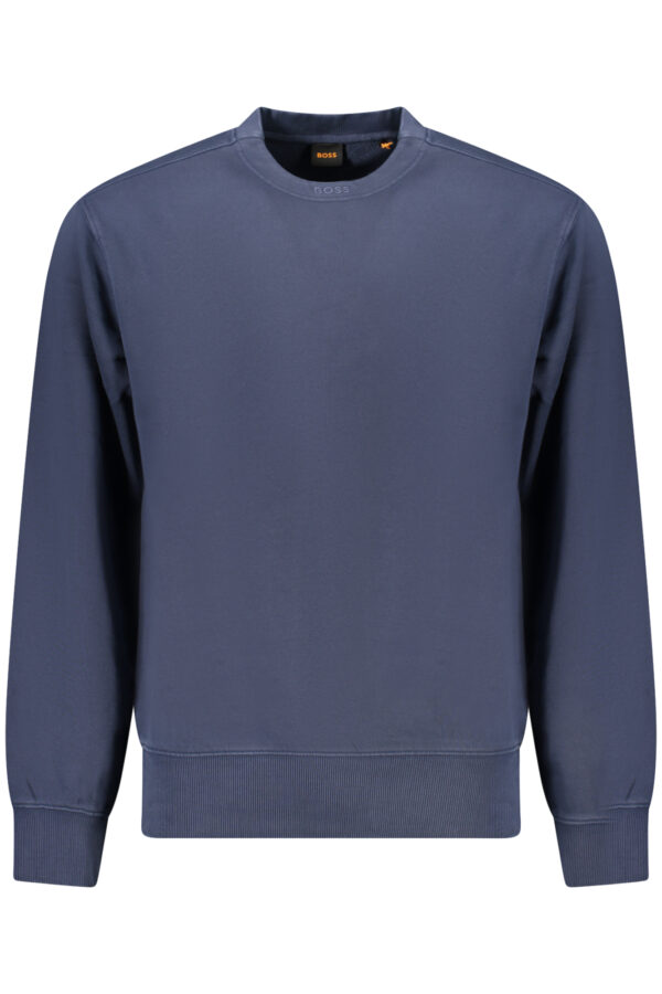 HUGO BOSS FELPA SENZA ZIP UOMO BLU