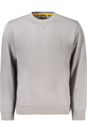 HUGO BOSS FELPA SENZA ZIP UOMO GRIGIO