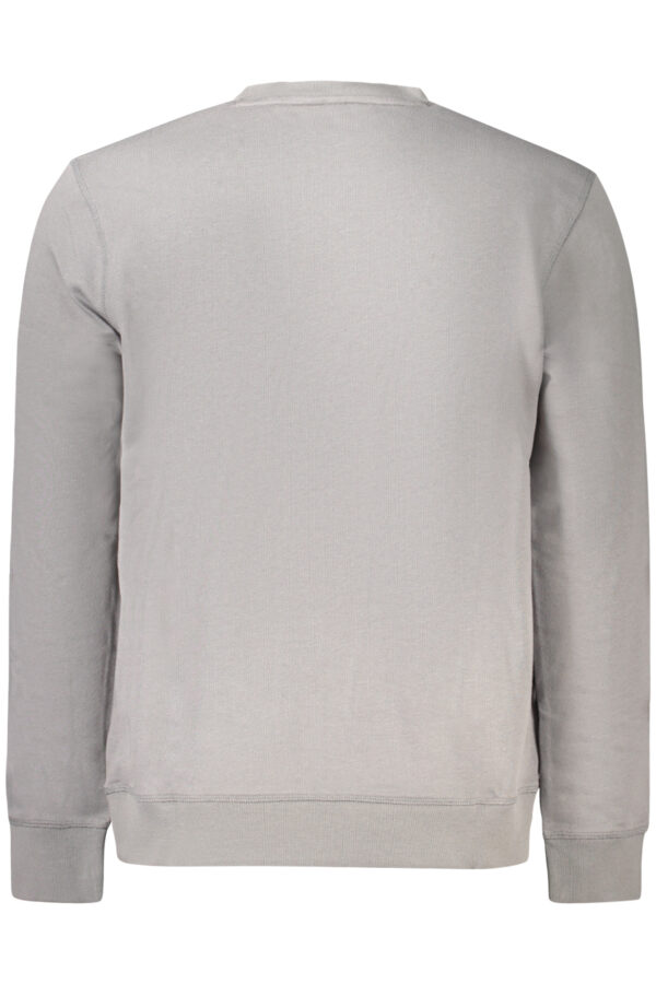 HUGO BOSS FELPA SENZA ZIP UOMO GRIGIO - immagine 2
