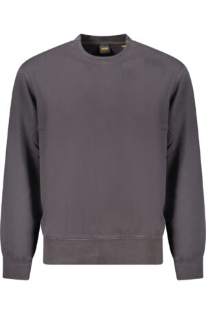 HUGO BOSS FELPA SENZA ZIP UOMO NERO