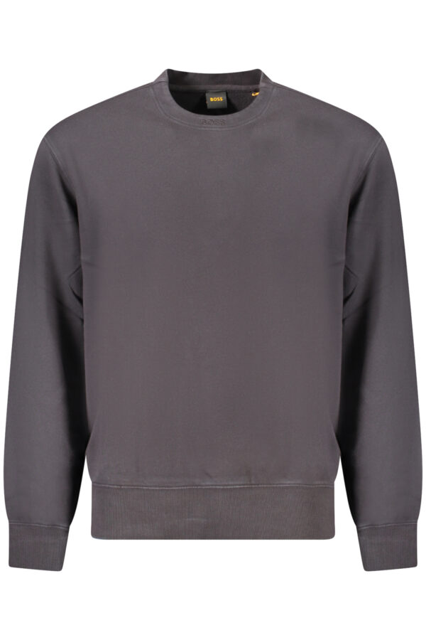 HUGO BOSS FELPA SENZA ZIP UOMO NERO