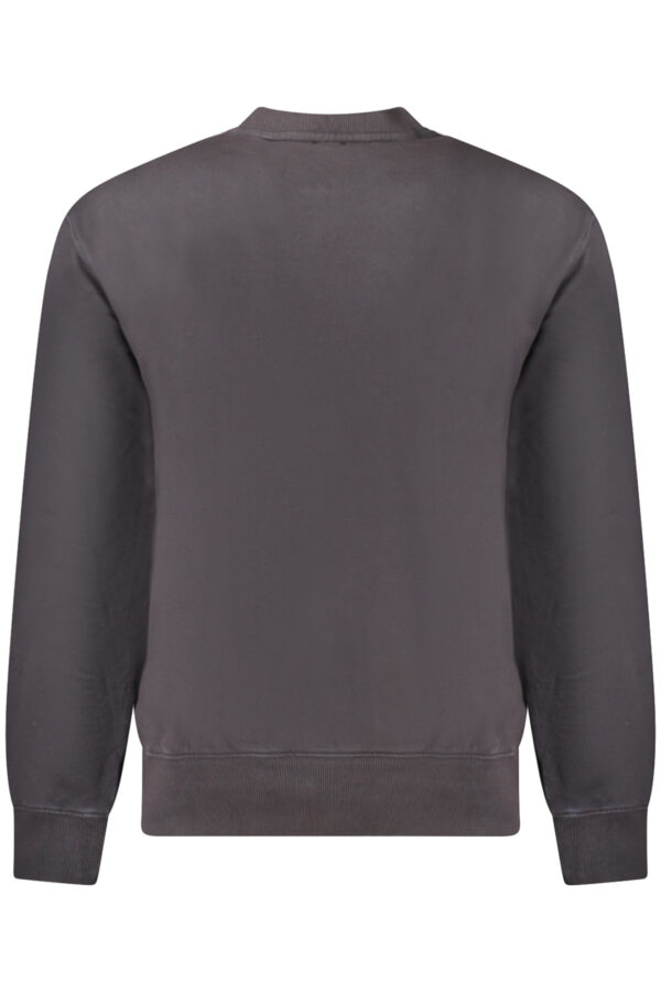 HUGO BOSS FELPA SENZA ZIP UOMO NERO - immagine 2