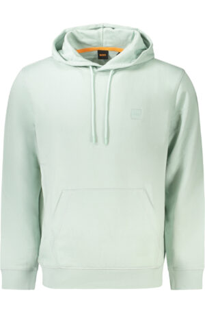 HUGO BOSS FELPA SENZA ZIP UOMO VERDE