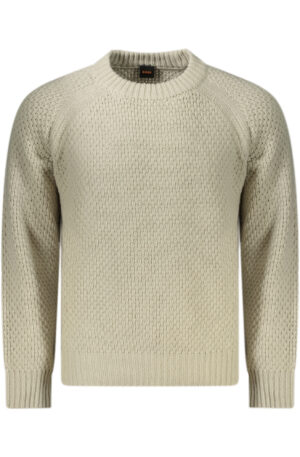 HUGO BOSS MAGLIONE UOMO BEIGE