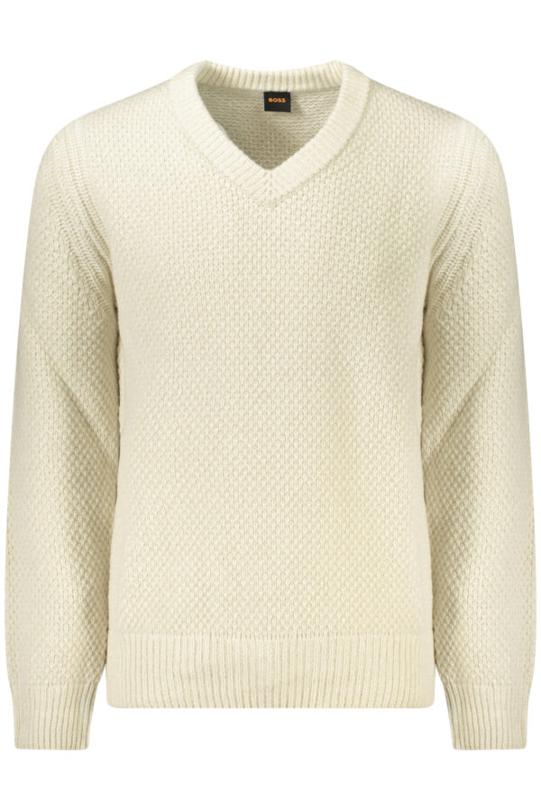 HUGO BOSS MAGLIONE UOMO BEIGE