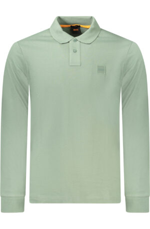 HUGO BOSS POLO MANICHE CORTE UOMO VERDE