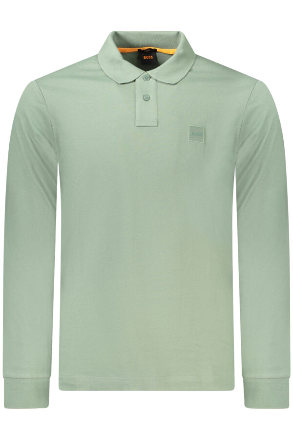 HUGO BOSS POLO MANICHE CORTE UOMO VERDE