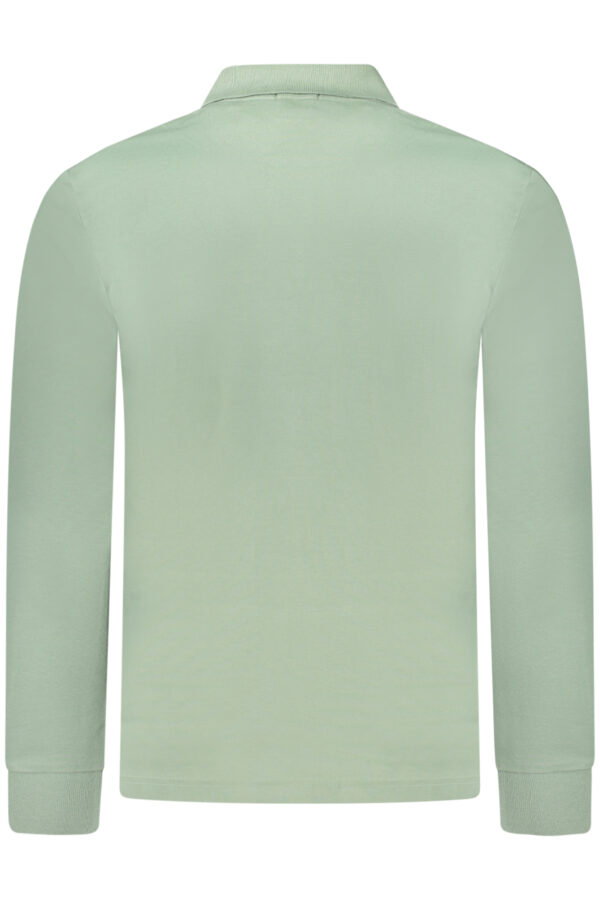 HUGO BOSS POLO MANICHE CORTE UOMO VERDE - immagine 2