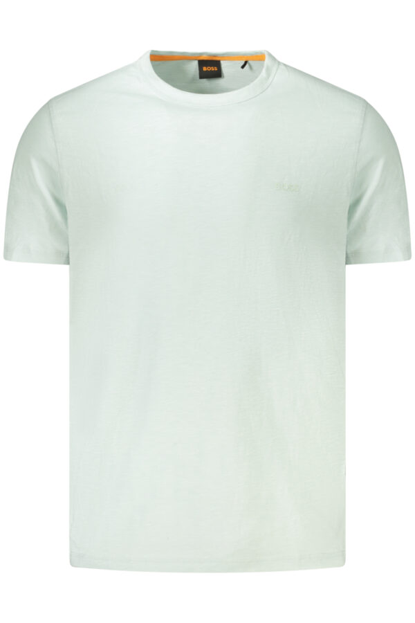 HUGO BOSS T-SHIRT MANICHE CORTE UOMO VERDE