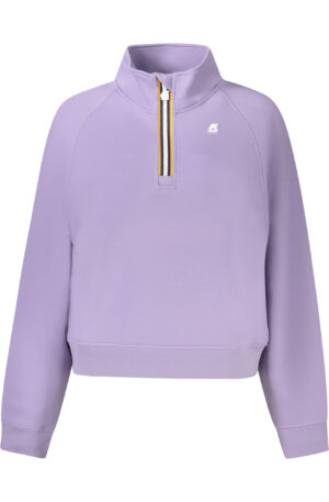 K-WAY FELPA SENZA ZIP DONNA VIOLA
