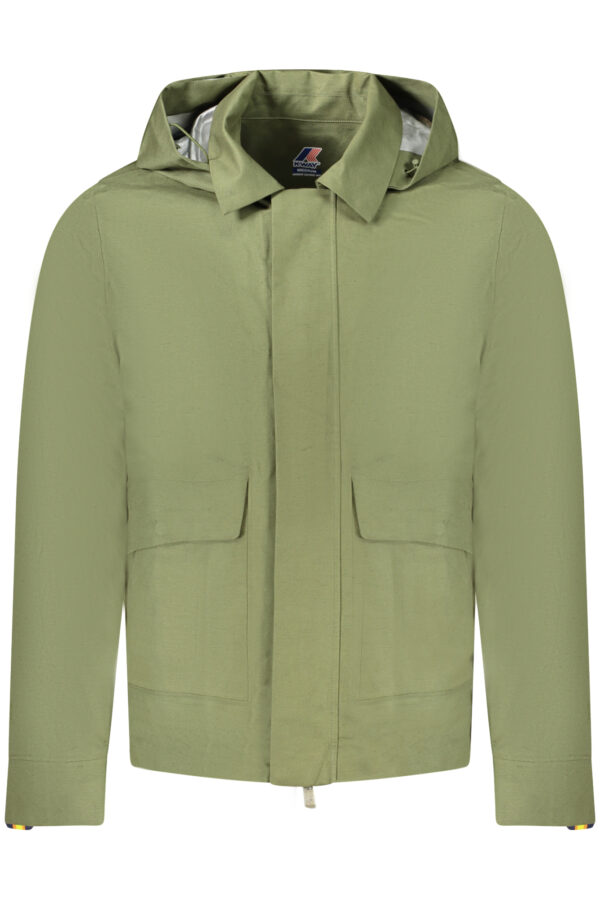K-WAY GIACCA SPORTIVA UOMO VERDE