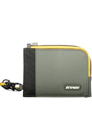 K-WAY PORTAFOGLIO UOMO VERDE