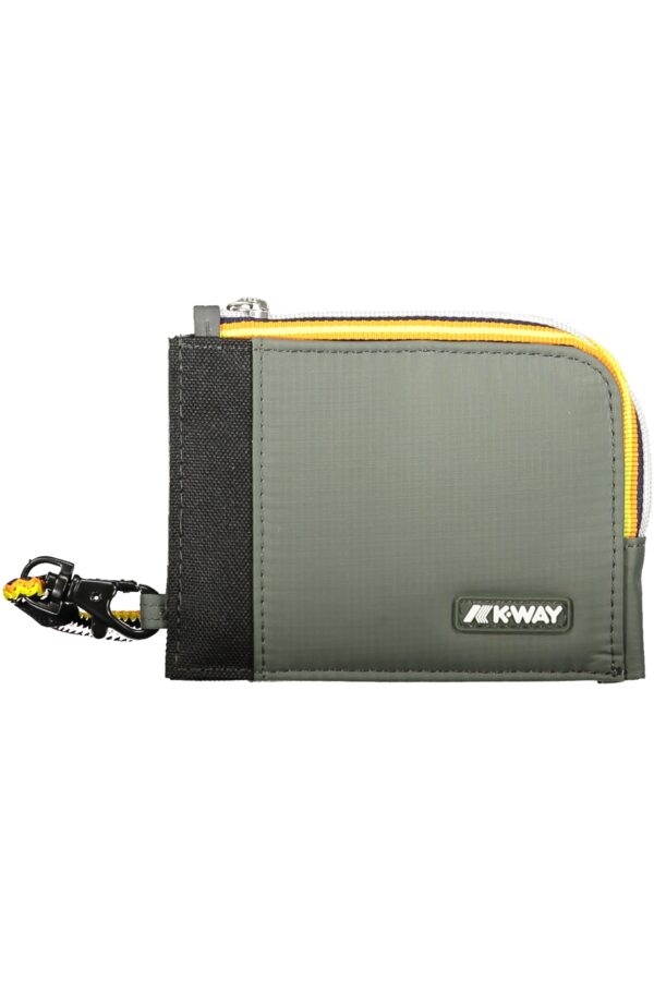 K-WAY PORTAFOGLIO UOMO VERDE