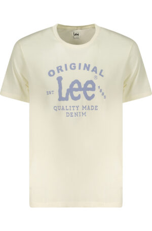 LEE T-SHIRT MANICHE CORTE UOMO BEIGE