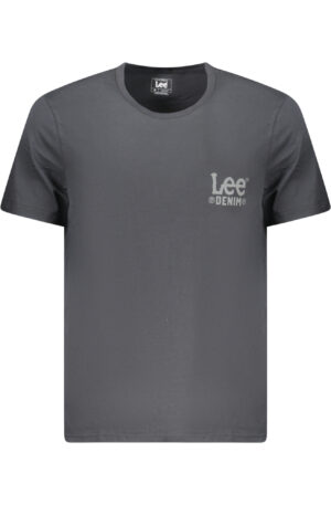 LEE T-SHIRT MANICHE CORTE UOMO NERO