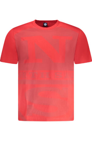 NORTH SAILS T-SHIRT MANICHE CORTE UOMO ROSSO