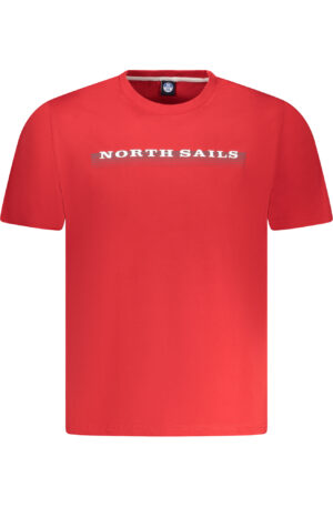 NORTH SAILS T-SHIRT MANICHE CORTE UOMO ROSSO