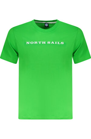 NORTH SAILS T-SHIRT MANICHE CORTE UOMO VERDE