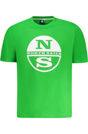 NORTH SAILS T-SHIRT MANICHE CORTE UOMO VERDE