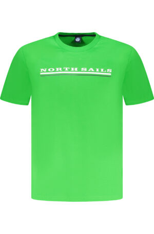 NORTH SAILS T-SHIRT MANICHE CORTE UOMO VERDE