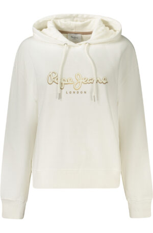 PEPE JEANS FELPA SENZA ZIP DONNA BIANCO