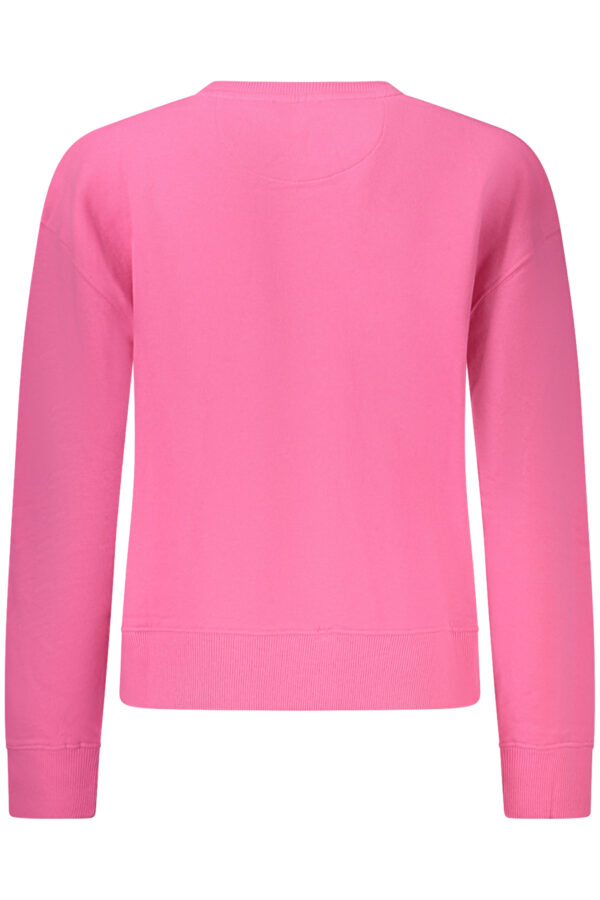 PEPE JEANS FELPA SENZA ZIP DONNA ROSA - immagine 2