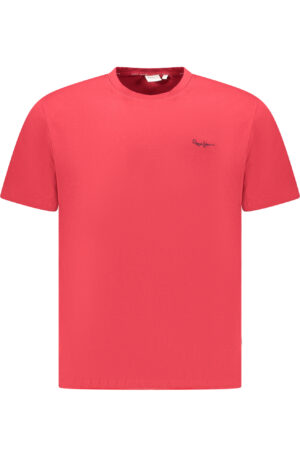 PEPE JEANS T-SHIRT MANICHE CORTE UOMO ROSSO