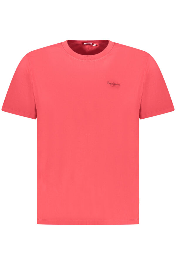 PEPE JEANS T-SHIRT MANICHE CORTE UOMO ROSSO