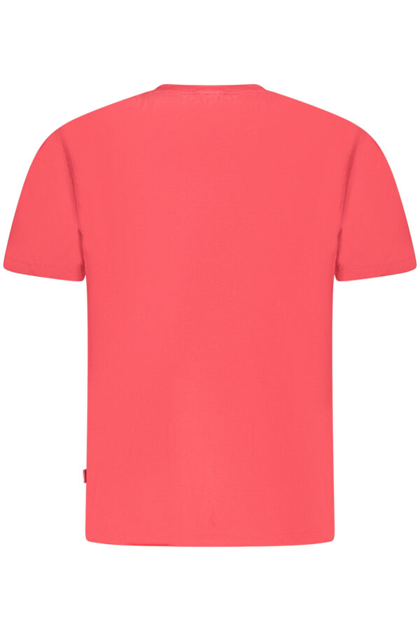PEPE JEANS T-SHIRT MANICHE CORTE UOMO ROSSO - immagine 3