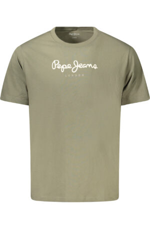 PEPE JEANS T-SHIRT MANICHE CORTE UOMO VERDE