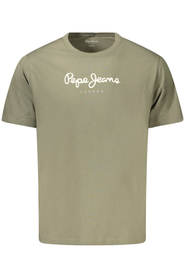PEPE JEANS T-SHIRT MANICHE CORTE UOMO VERDE
