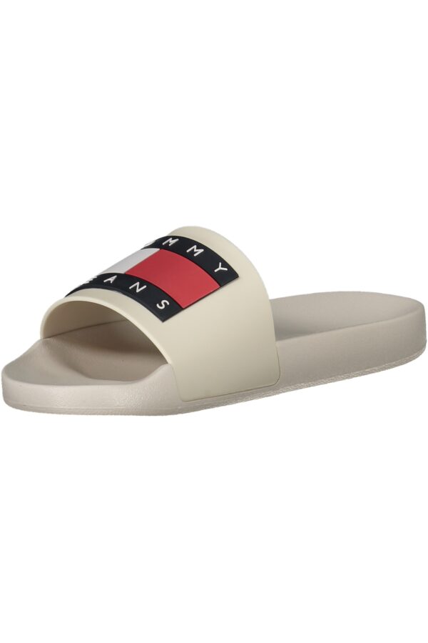 TOMMY HILFIGER CALZATURA CIABATTA UOMO BEIGE - immagine 3