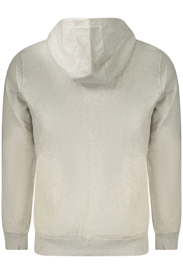 TOMMY HILFIGER FELPA CON ZIP UOMO GRIGIO - immagine 3