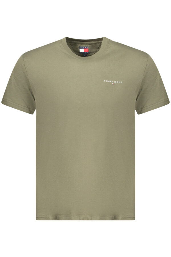 TOMMY HILFIGER T-SHIRT MANICHE CORTE UOMO VERDE