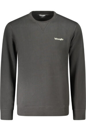 WRANGLER FELPA SENZA ZIP UOMO NERO