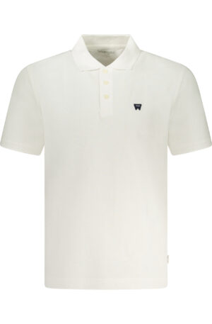 WRANGLER POLO MANICHE CORTE UOMO BIANCO
