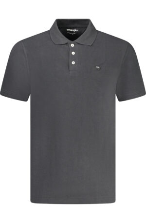 WRANGLER POLO MANICHE CORTE UOMO NERO