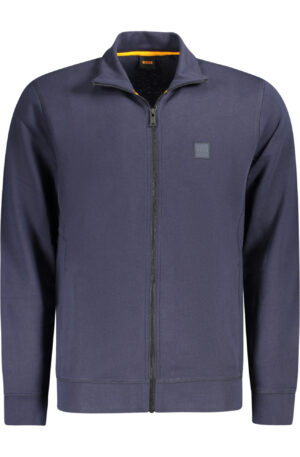 BOSS FELPA CON ZIP UOMO BLU