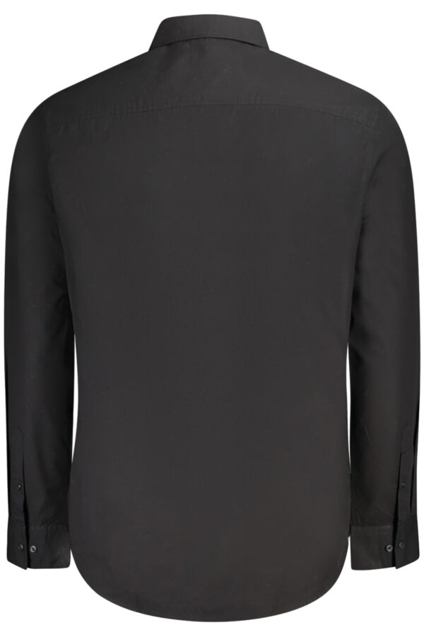 CALVIN KLEIN CAMICIA MANICHE LUNGHE UOMO NERO - immagine 2