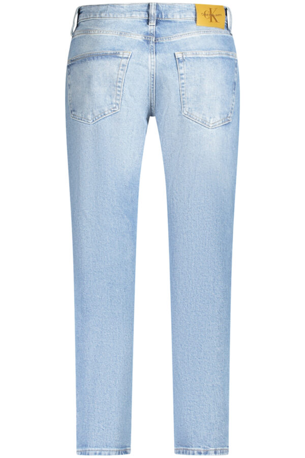 CALVIN KLEIN JEANS DENIM UOMO AZZURRO - immagine 2