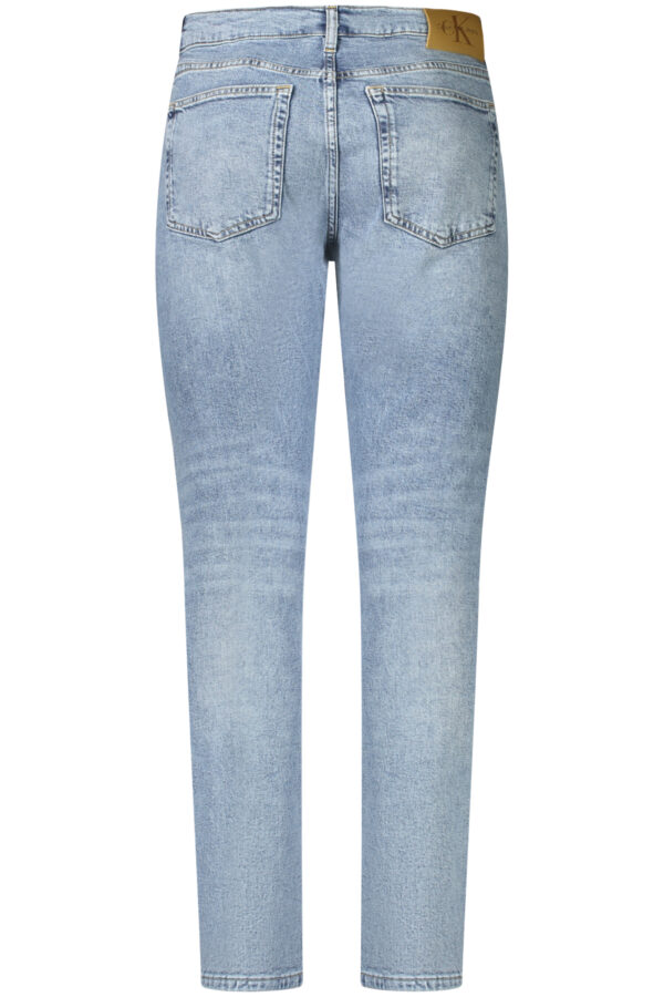 CALVIN KLEIN JEANS DENIM UOMO AZZURRO - immagine 2