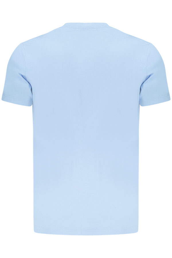 CALVIN KLEIN T-SHIRT MANICHE CORTE UOMO AZZURRO - immagine 2