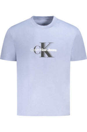 CALVIN KLEIN T-SHIRT MANICHE CORTE UOMO BLU