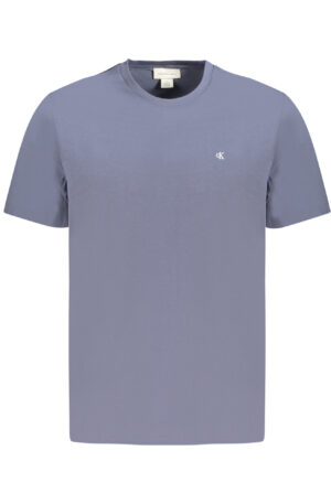 CALVIN KLEIN T-SHIRT MANICHE CORTE UOMO BLU