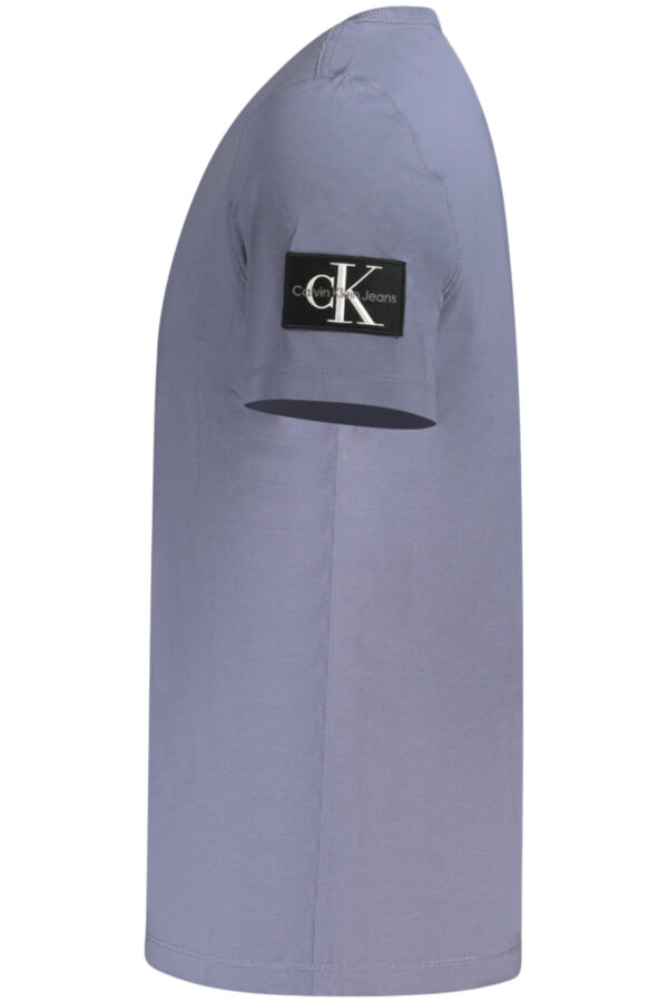CALVIN KLEIN T-SHIRT MANICHE CORTE UOMO BLU - immagine 3