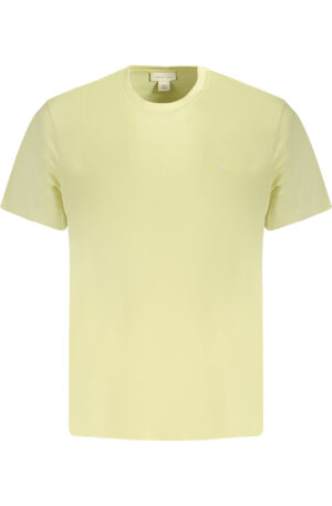 CALVIN KLEIN T-SHIRT MANICHE CORTE UOMO GIALLO