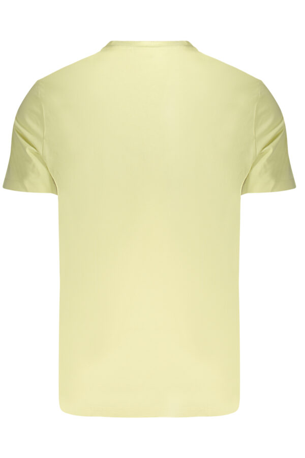 CALVIN KLEIN T-SHIRT MANICHE CORTE UOMO GIALLO - immagine 2