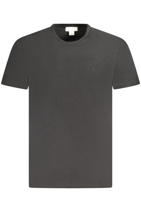 CALVIN KLEIN T-SHIRT MANICHE CORTE UOMO NERO