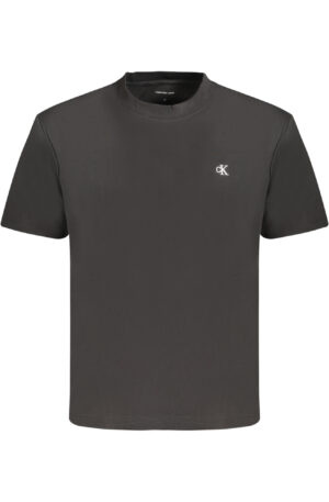CALVIN KLEIN T-SHIRT MANICHE CORTE UOMO NERO