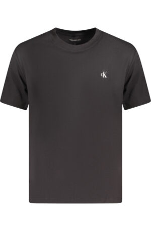 CALVIN KLEIN T-SHIRT MANICHE CORTE UOMO NERO